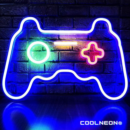 COOLNEON®- Wandlamp - Playstation Controller Neon Wandlamp