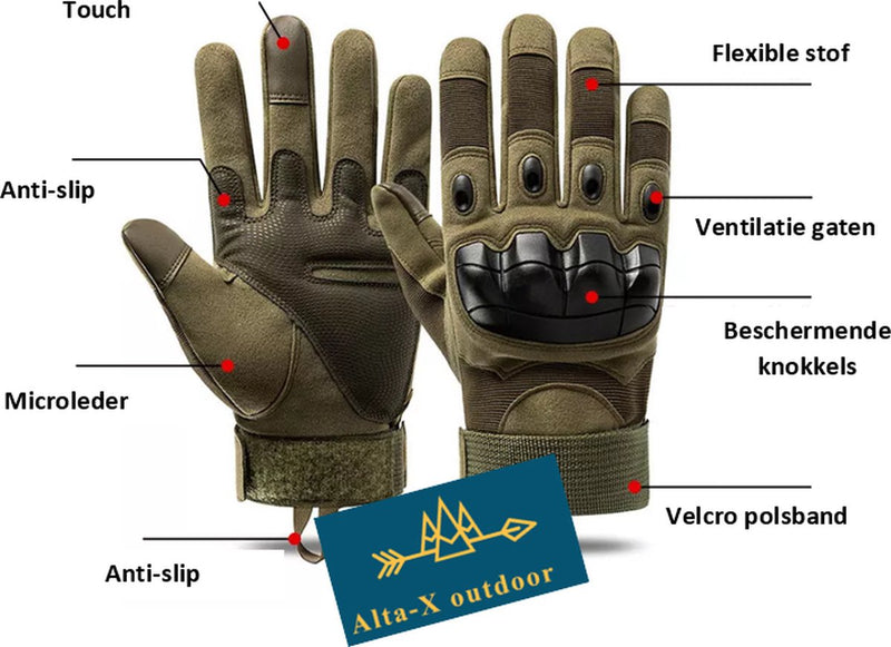 Load image into Gallery viewer, Leger / Airsoft  handschoen
