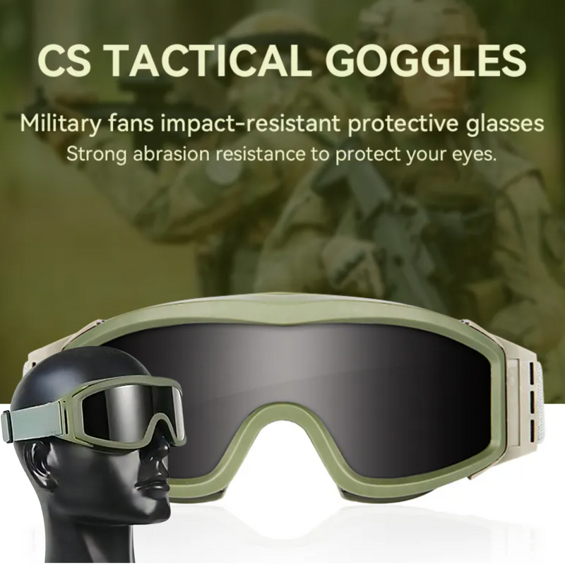 Load image into Gallery viewer, Airsoft Veiligheidsbril - 3 Color lens
